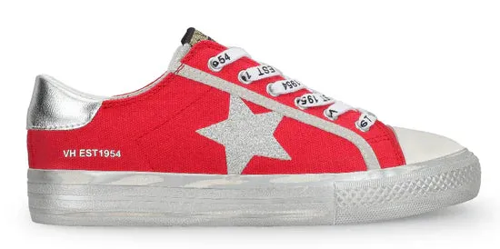 Alive 38 Sneaker • Red Silver Pop