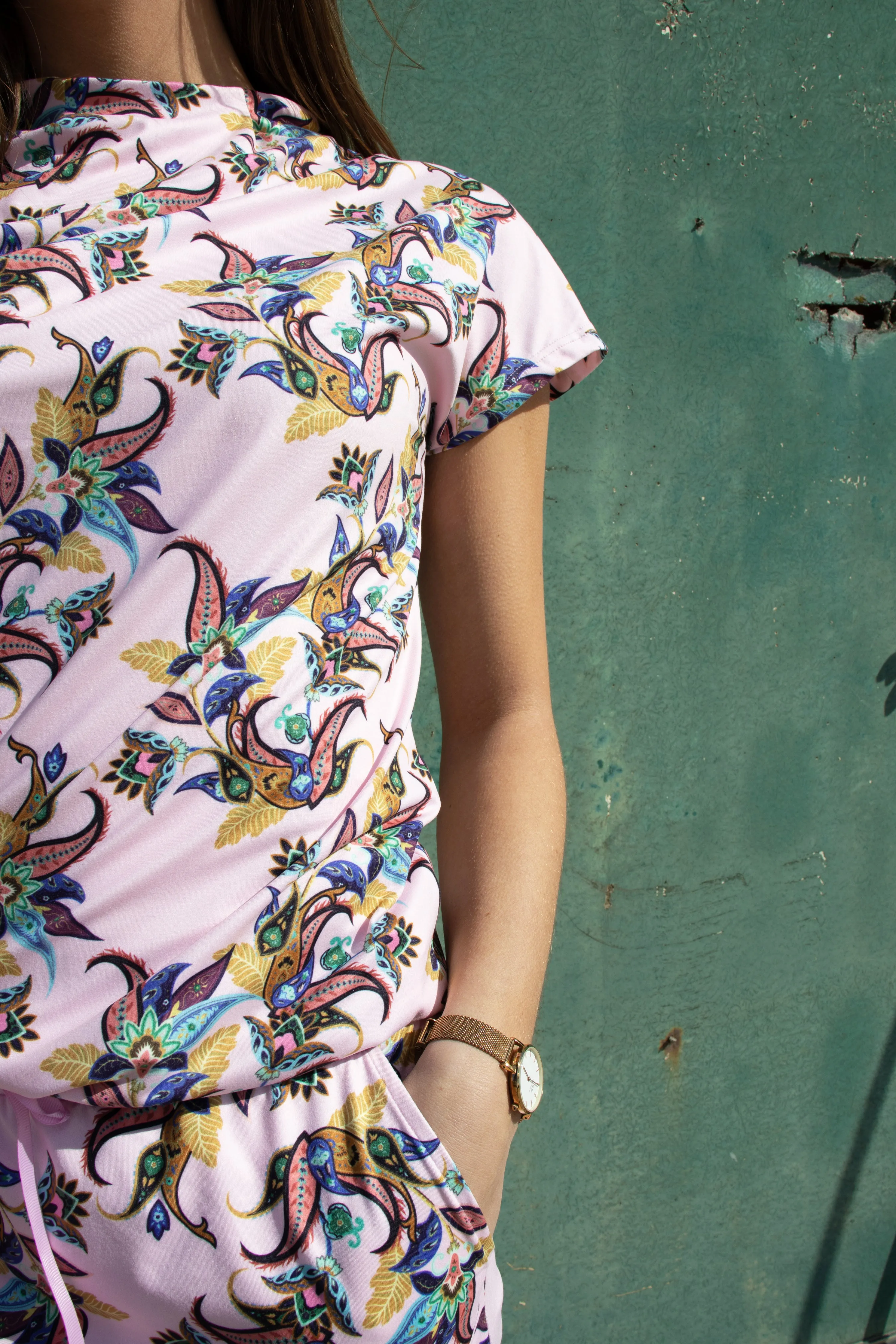 ALMA-TOP - ROSA MULTICOLOR PASILEY
