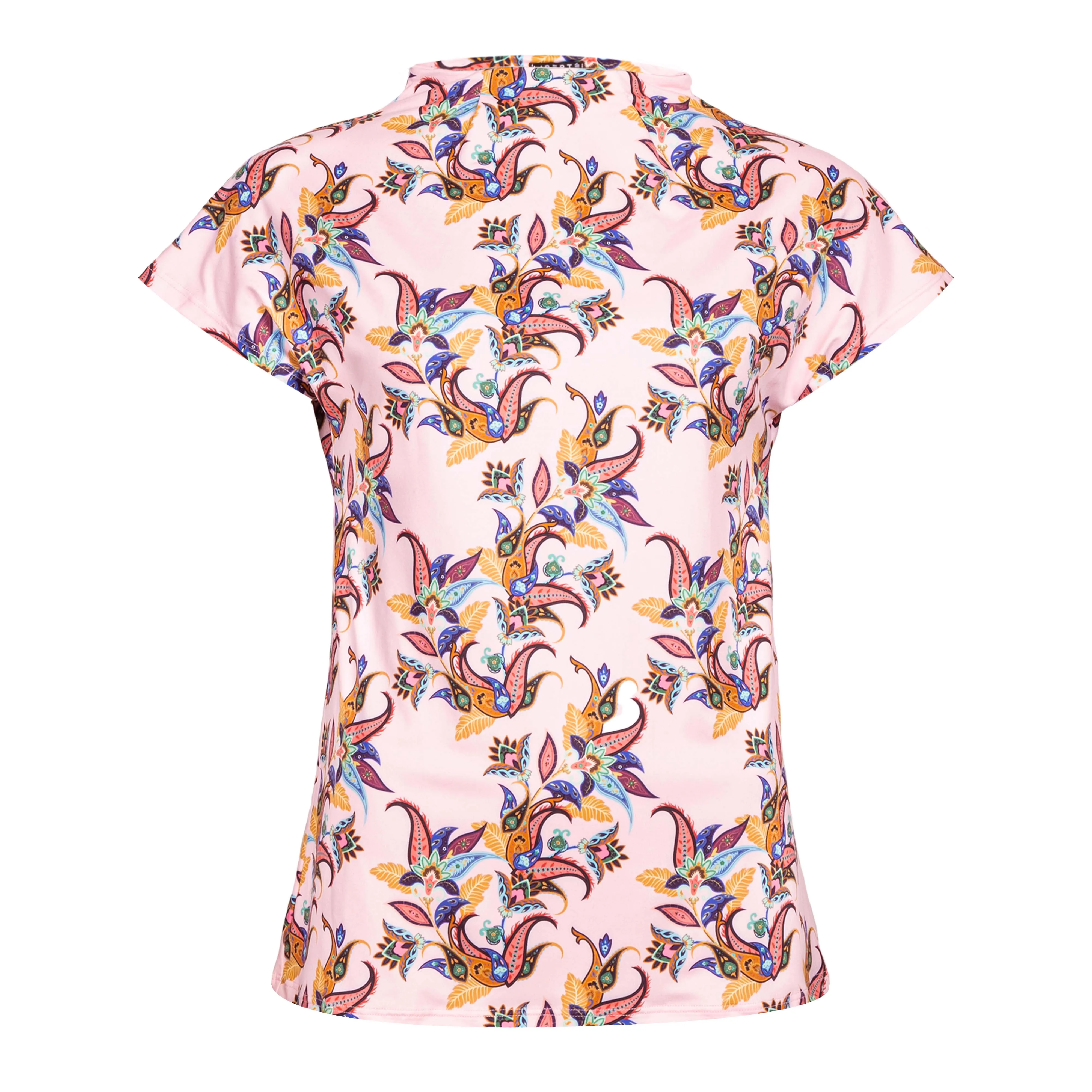 ALMA-TOP - ROSA MULTICOLOR PASILEY