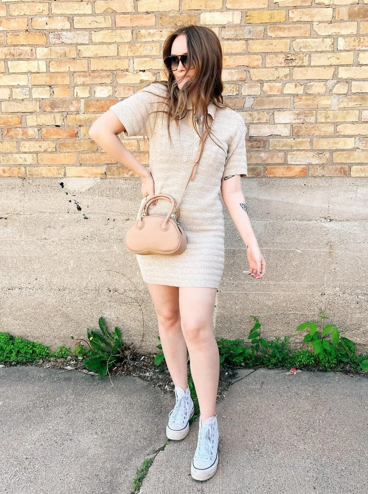 amanda knit dress