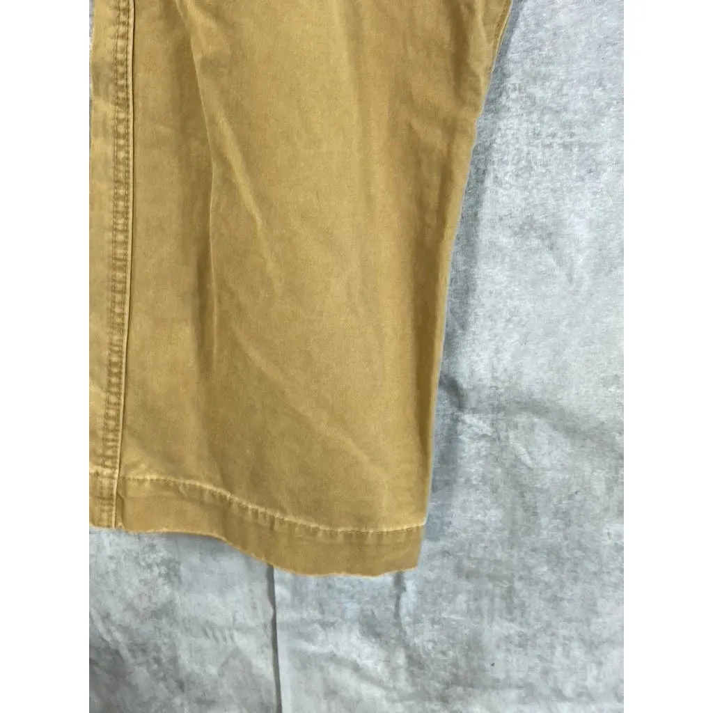 AMERICAN EAGLE OUTFITTERS Men's Khaki Relaxed-Fit Chino Pants SZ 32X32