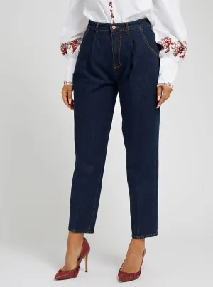ANDREA BARREL RELAXED FIT DENIM PANT
