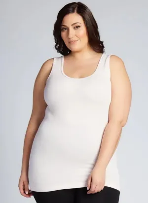Bamboo Reversible Tank - Plus - Pearl