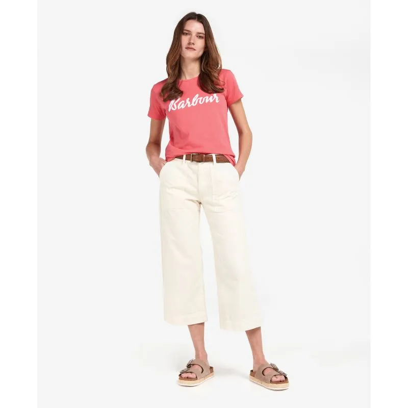 Barbour Otterburn Ladies T-Shirt - Pink Punch