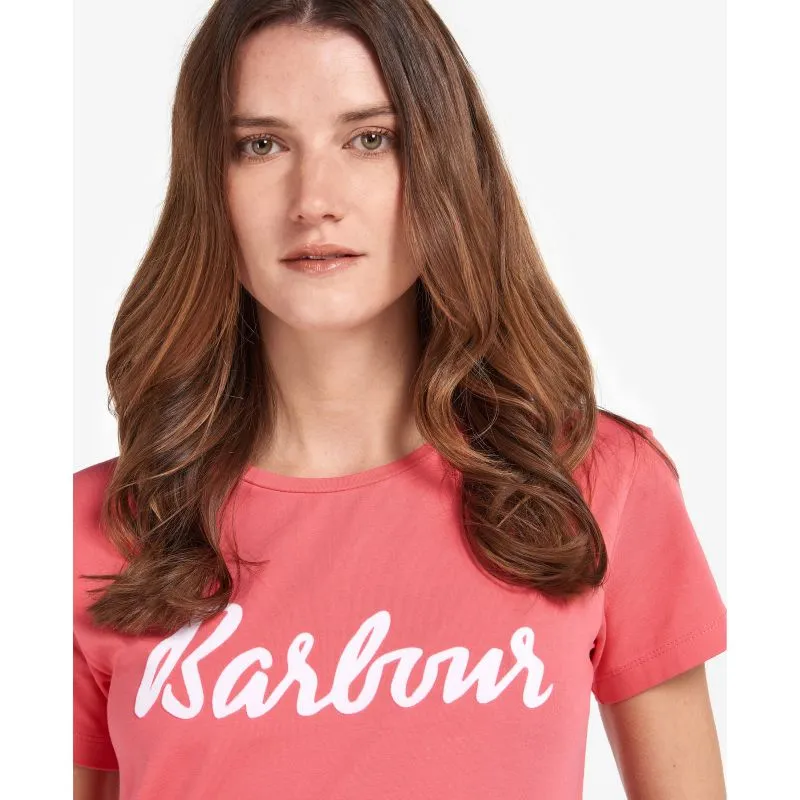 Barbour Otterburn Ladies T-Shirt - Pink Punch
