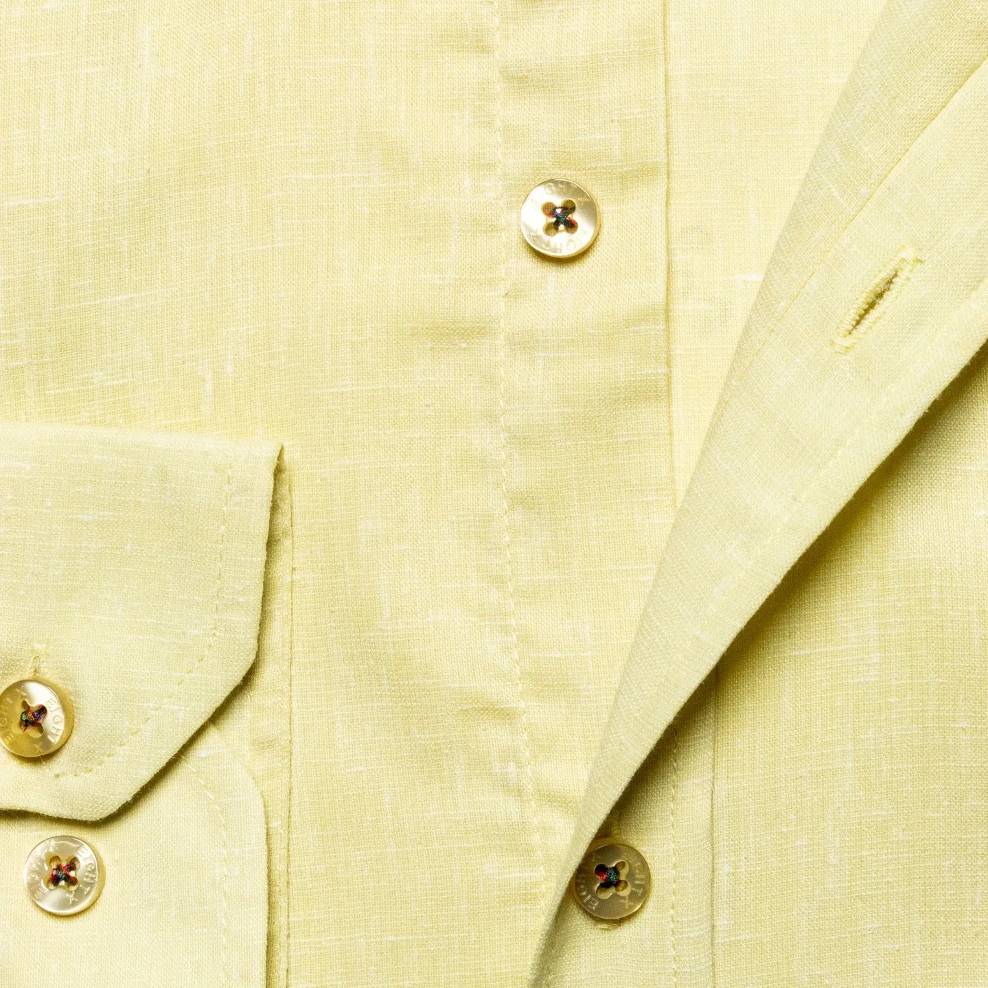 Bottle Shop Button Down Shirt - Yellow