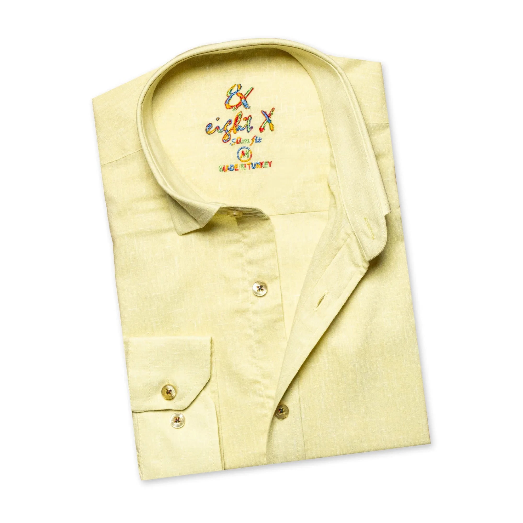 Bottle Shop Button Down Shirt - Yellow