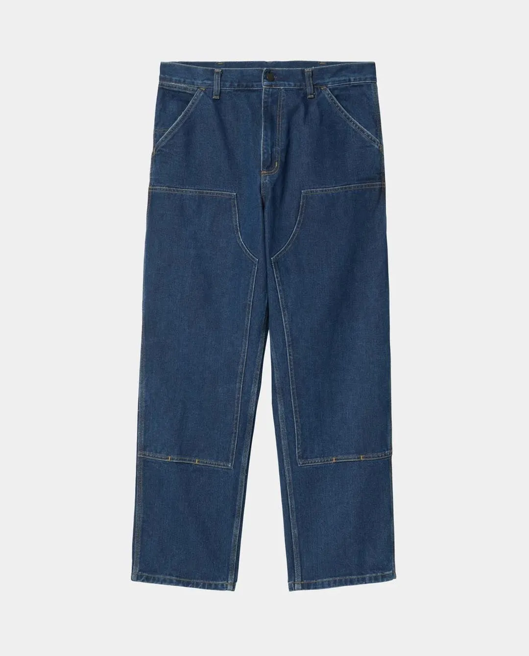 Carhartt WIP - Double Knee Pant - Blue Stone Washed