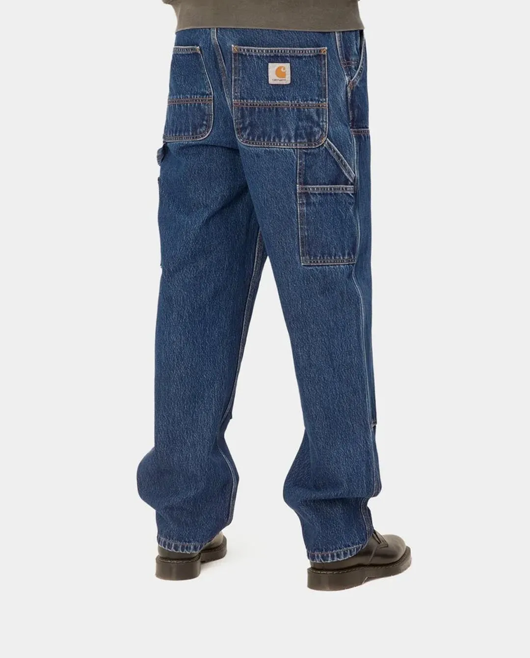 Carhartt WIP - Double Knee Pant - Blue Stone Washed