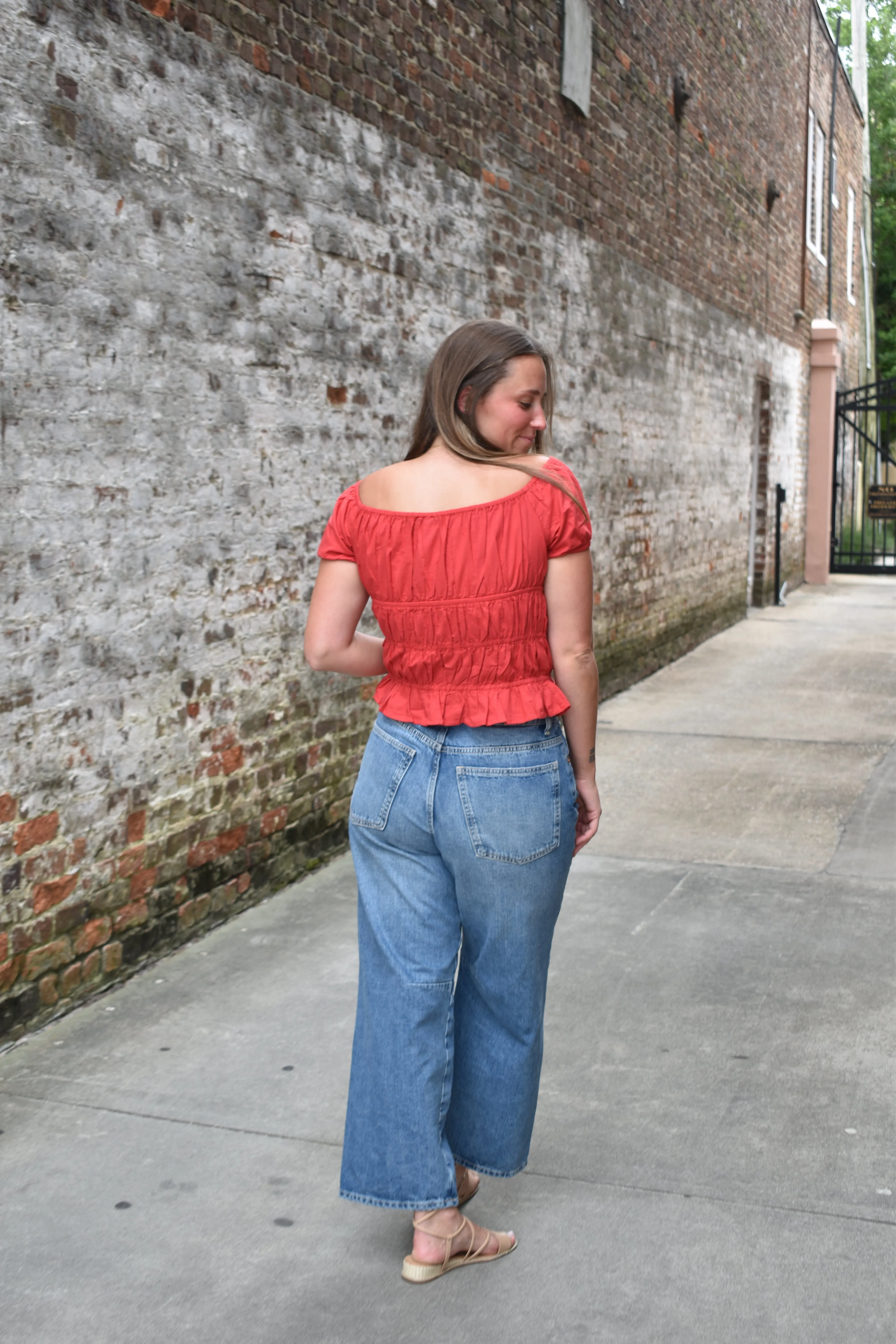 Cece Top Red