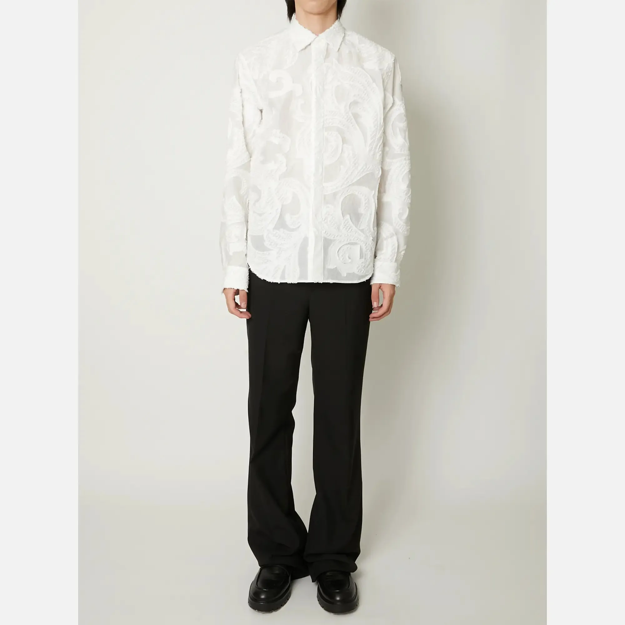 CUT JACQUARD SHIRTS