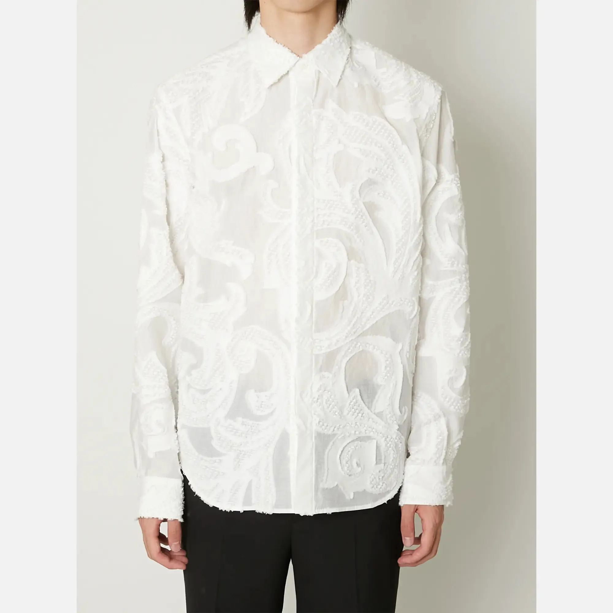CUT JACQUARD SHIRTS