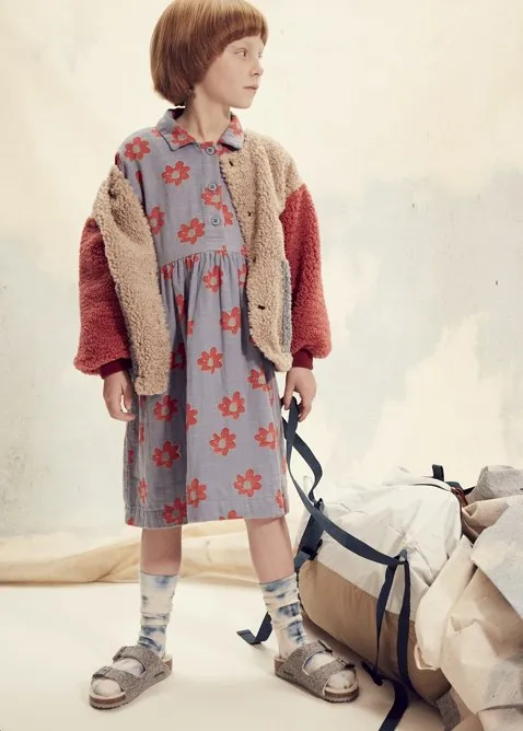 Dress Nube Fun Flower Stormy Blue