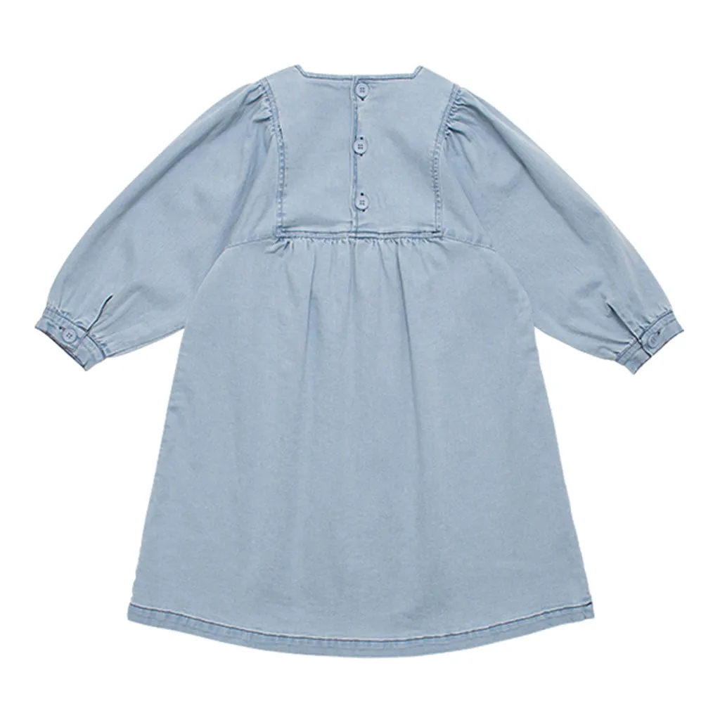 Dress Pale Bleached Denim