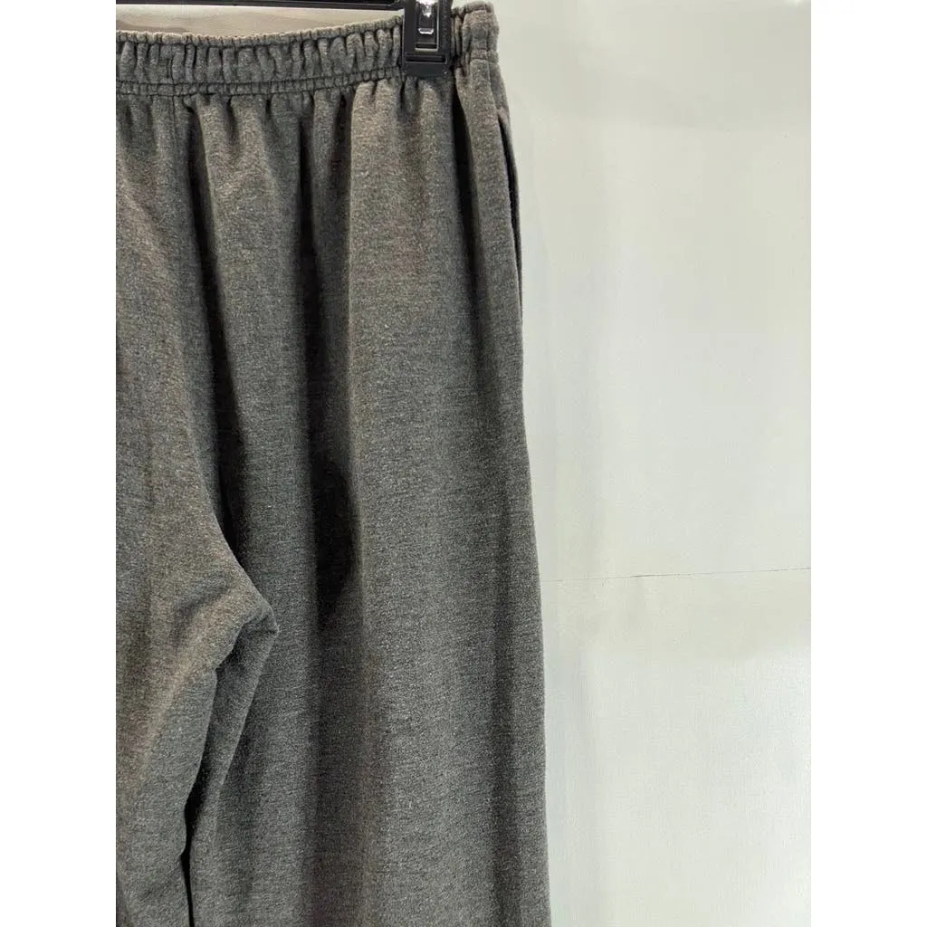 EDDIE BAUER Men's Medium Heather Gray Relaxed-Fit Drawstring Lounge Pants SZ M
