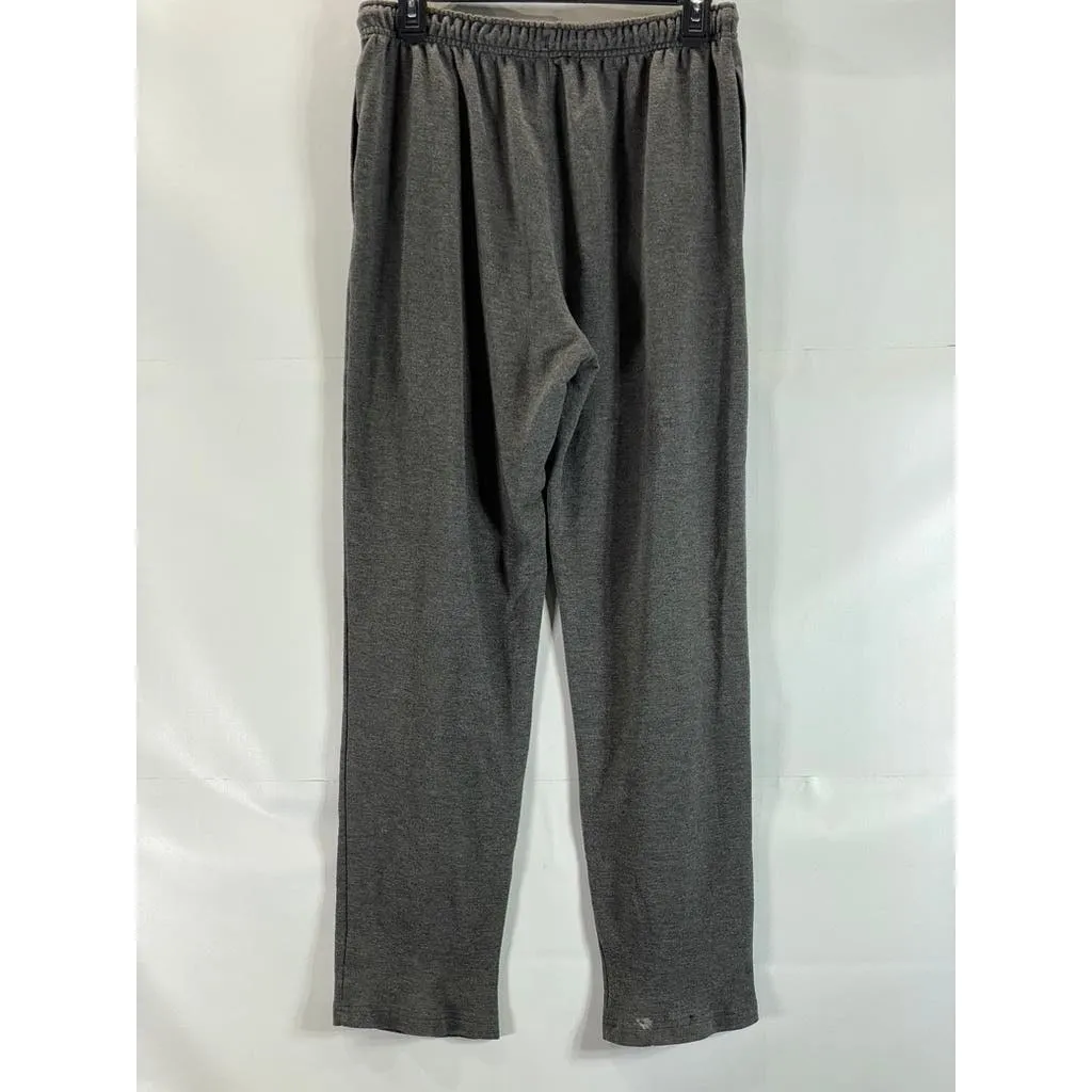 EDDIE BAUER Men's Medium Heather Gray Relaxed-Fit Drawstring Lounge Pants SZ M