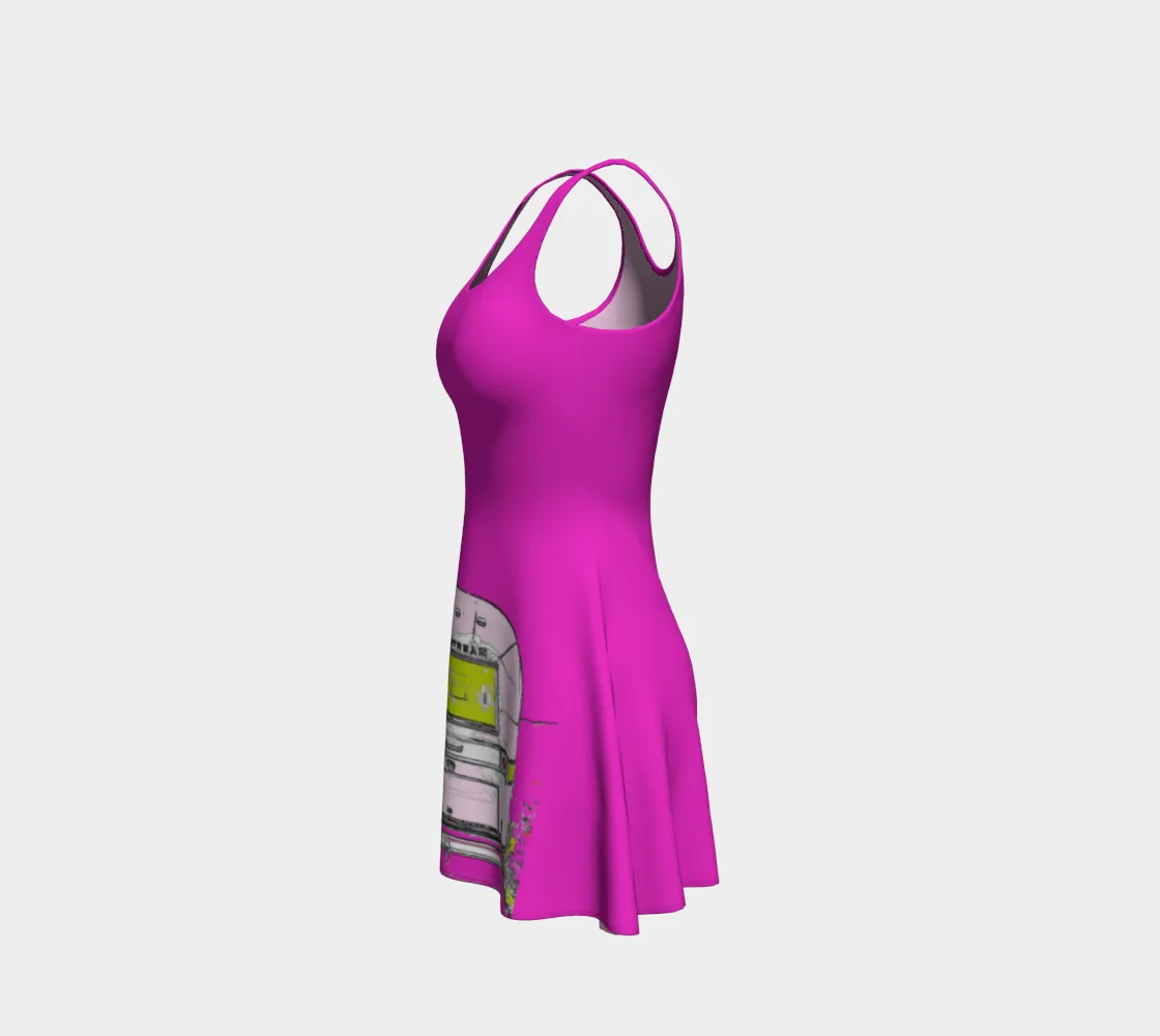 Flair dress - Airstream pink