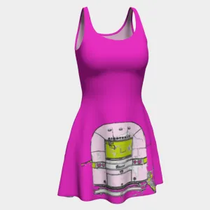 Flair dress - Airstream pink