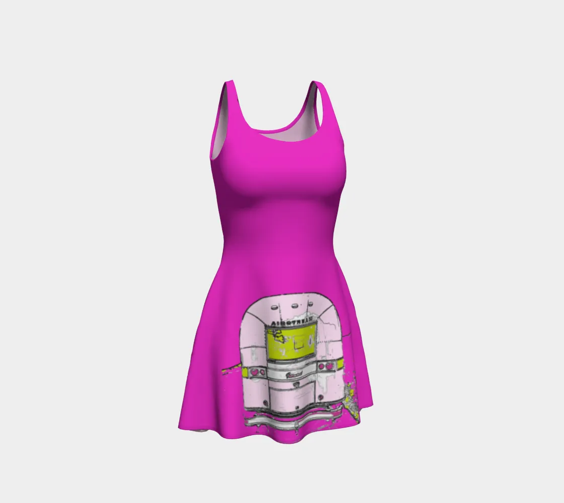 Flair dress - Airstream pink