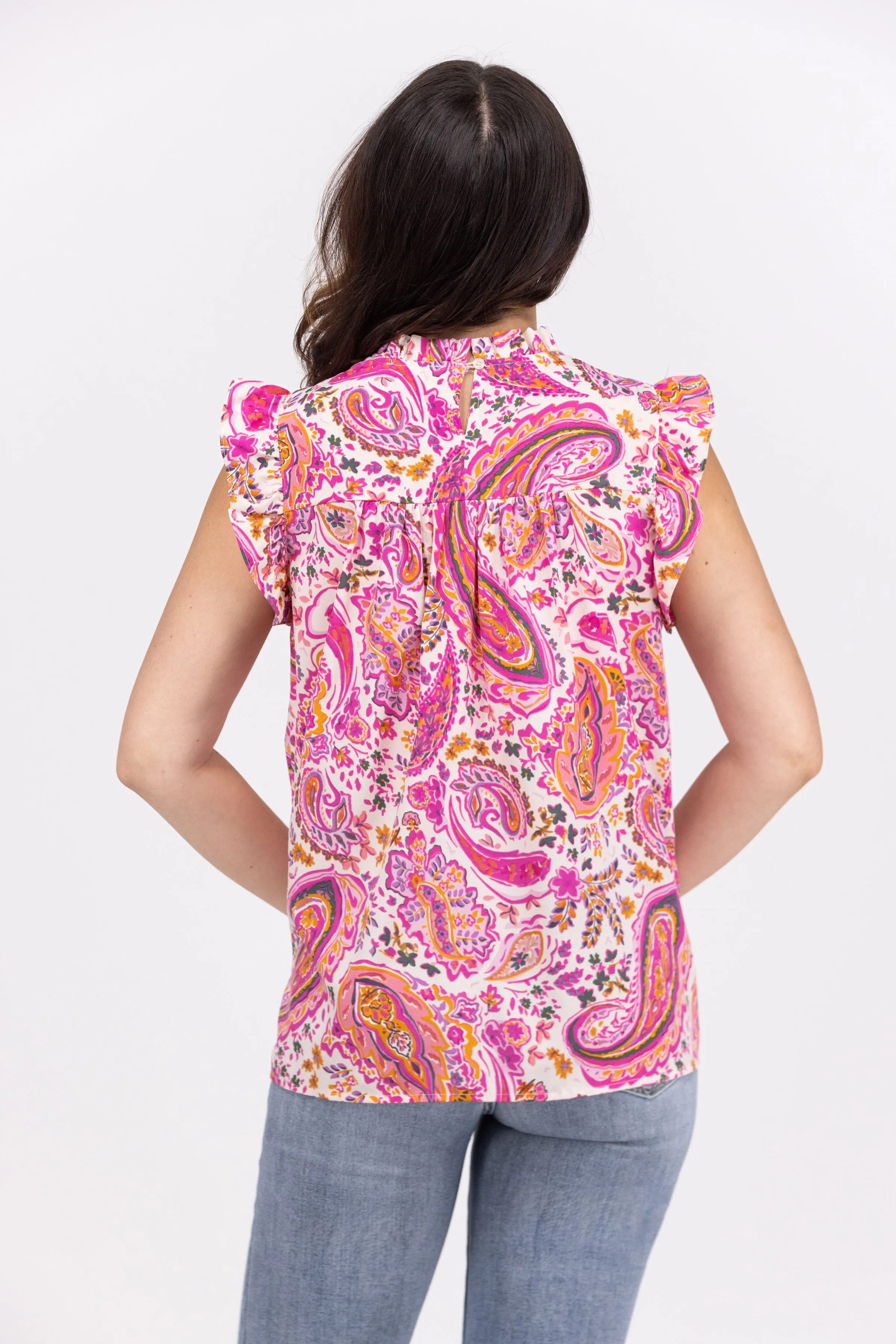 Flowing  Floral Top * Final Sale*