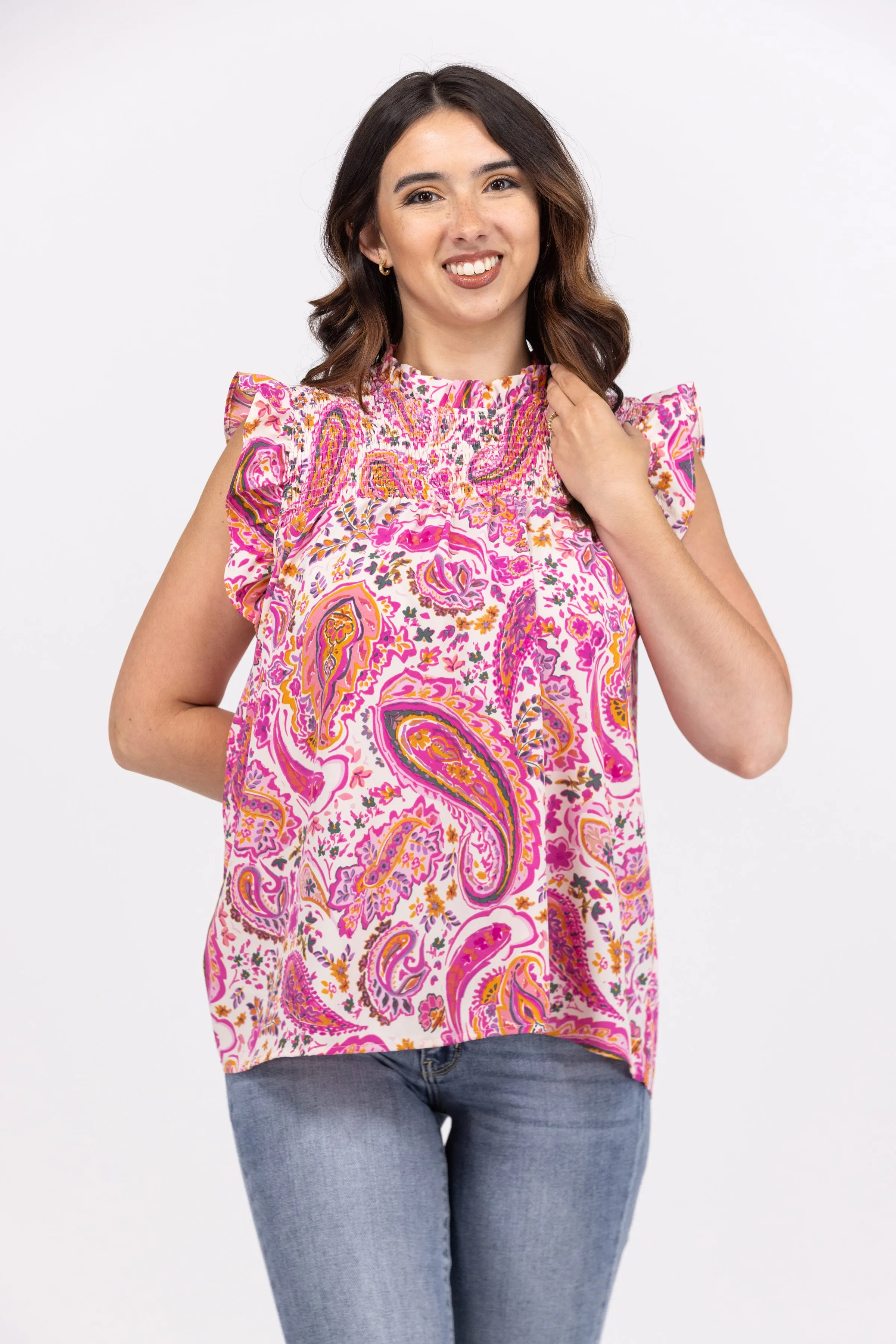 Flowing  Floral Top * Final Sale*