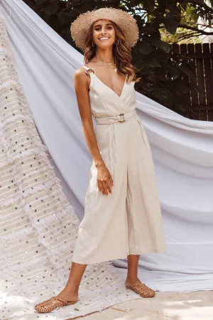 Hallie Jumpsuit Natural