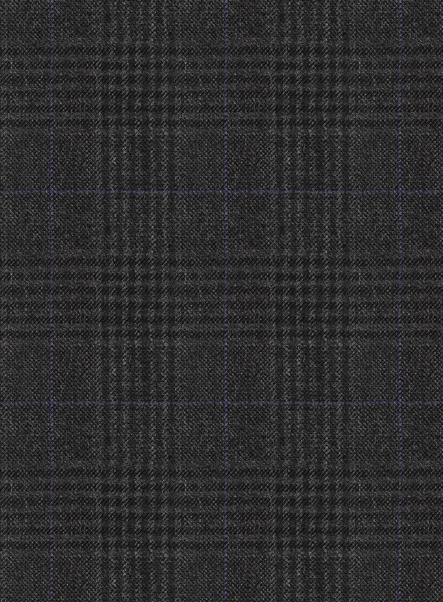Hardy Minnis Charcoal Check Wool Jacket