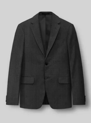 Hardy Minnis Charcoal Check Wool Jacket