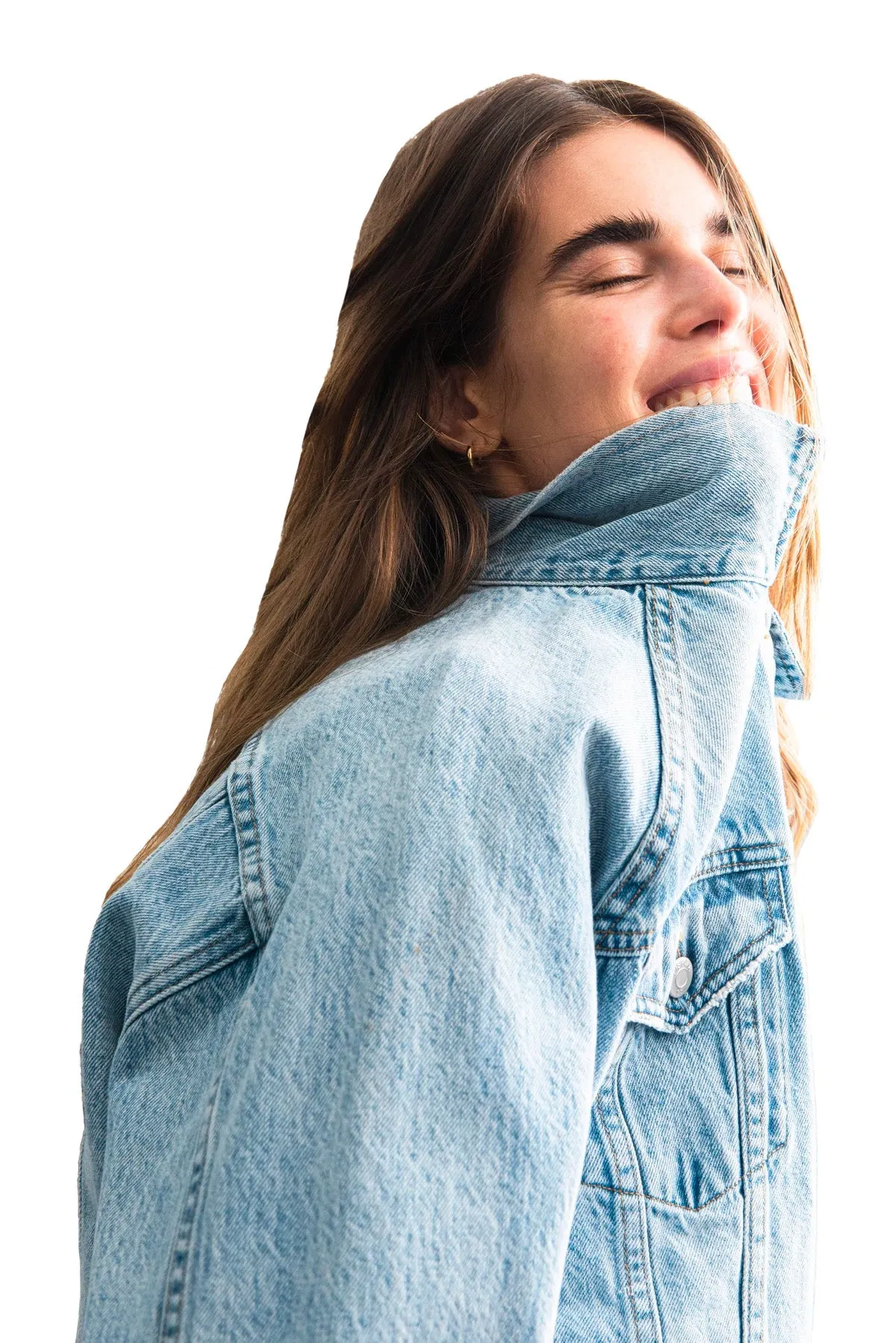 Hayden denim jacket in collector
