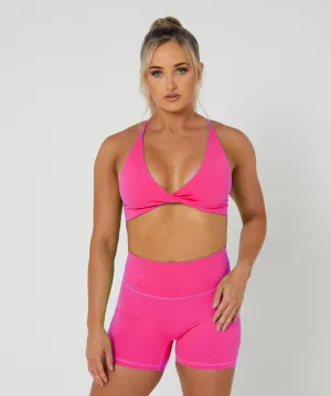 Infinity Bralette Bubblegum Pink