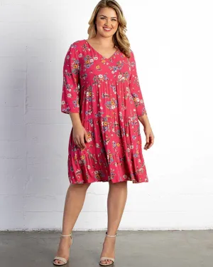 Issy Tiered Dress | TEABERRY