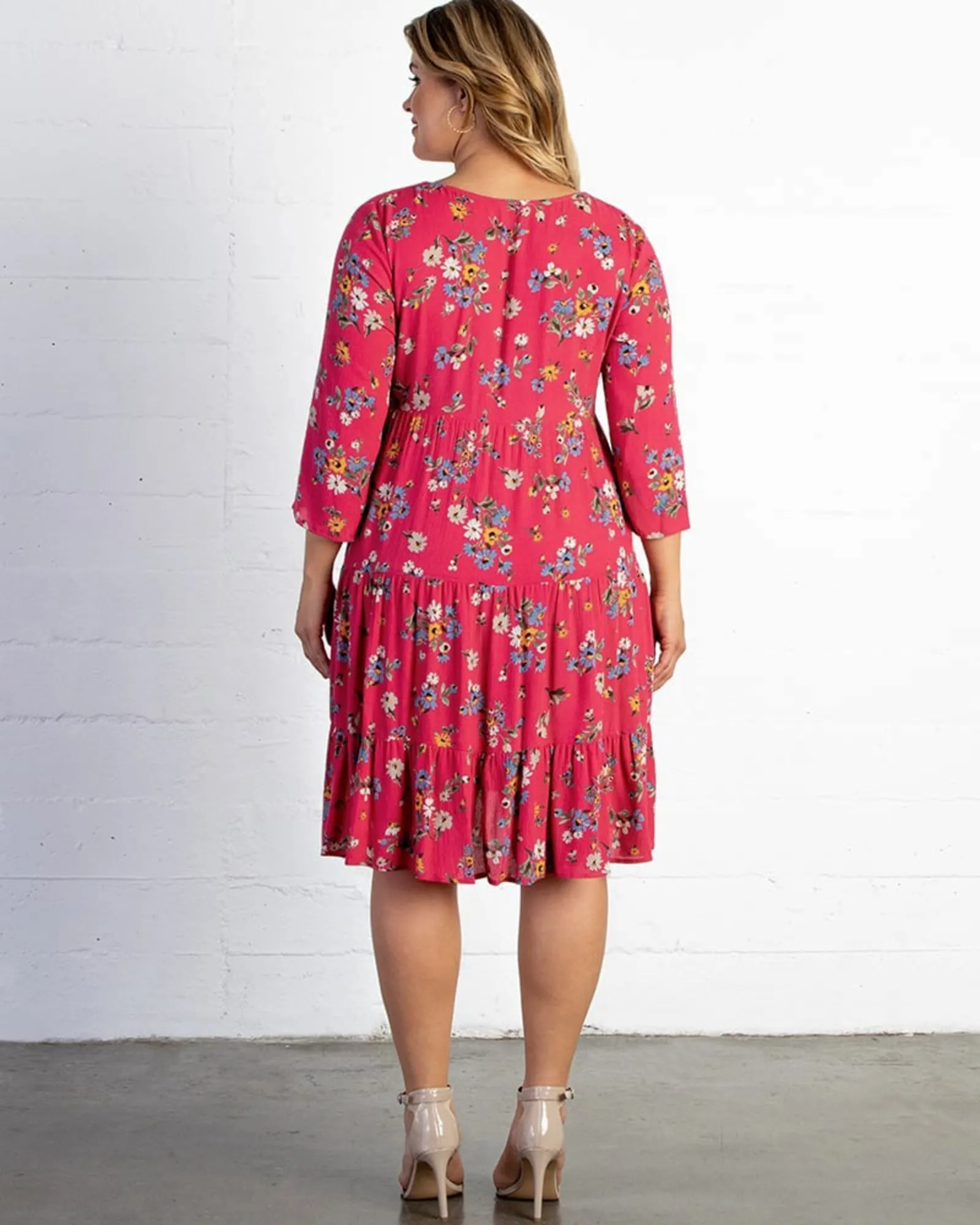 Issy Tiered Dress | TEABERRY