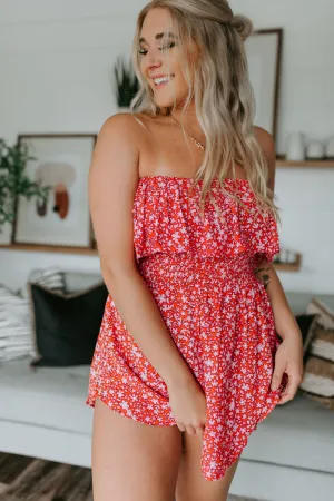 Jessa Floral Print Romper FINAL SALE
