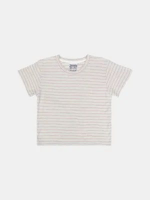 JUNGMAVEN STRIPE CROPPED LOREL TEE