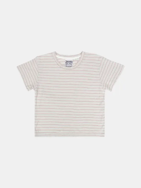 JUNGMAVEN STRIPE CROPPED LOREL TEE