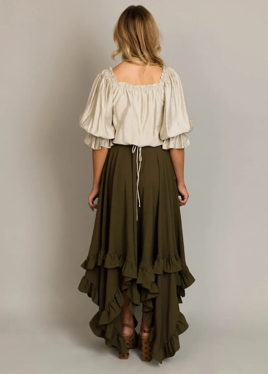 Kerra Top in Beige
