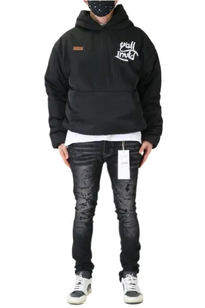 KOALA Padded Crop Style Nylon Pullover Jacket