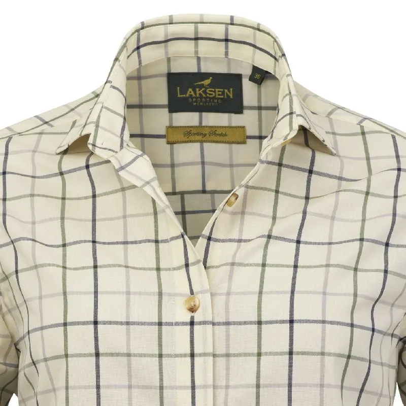 Laksen Bea Ladies Shirt - Grey/Supernavy/Woody