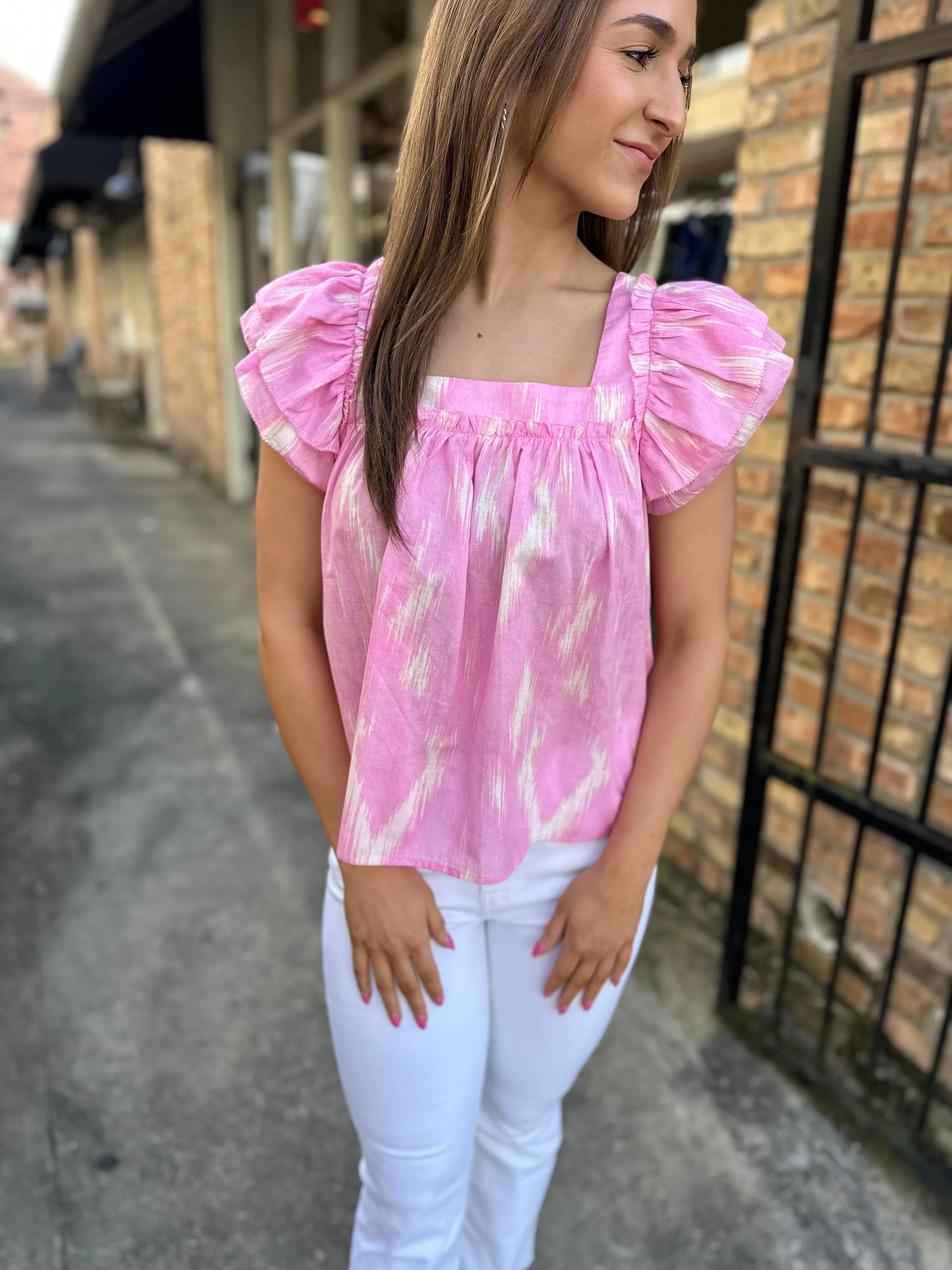 Layla Aurora Top- Pink