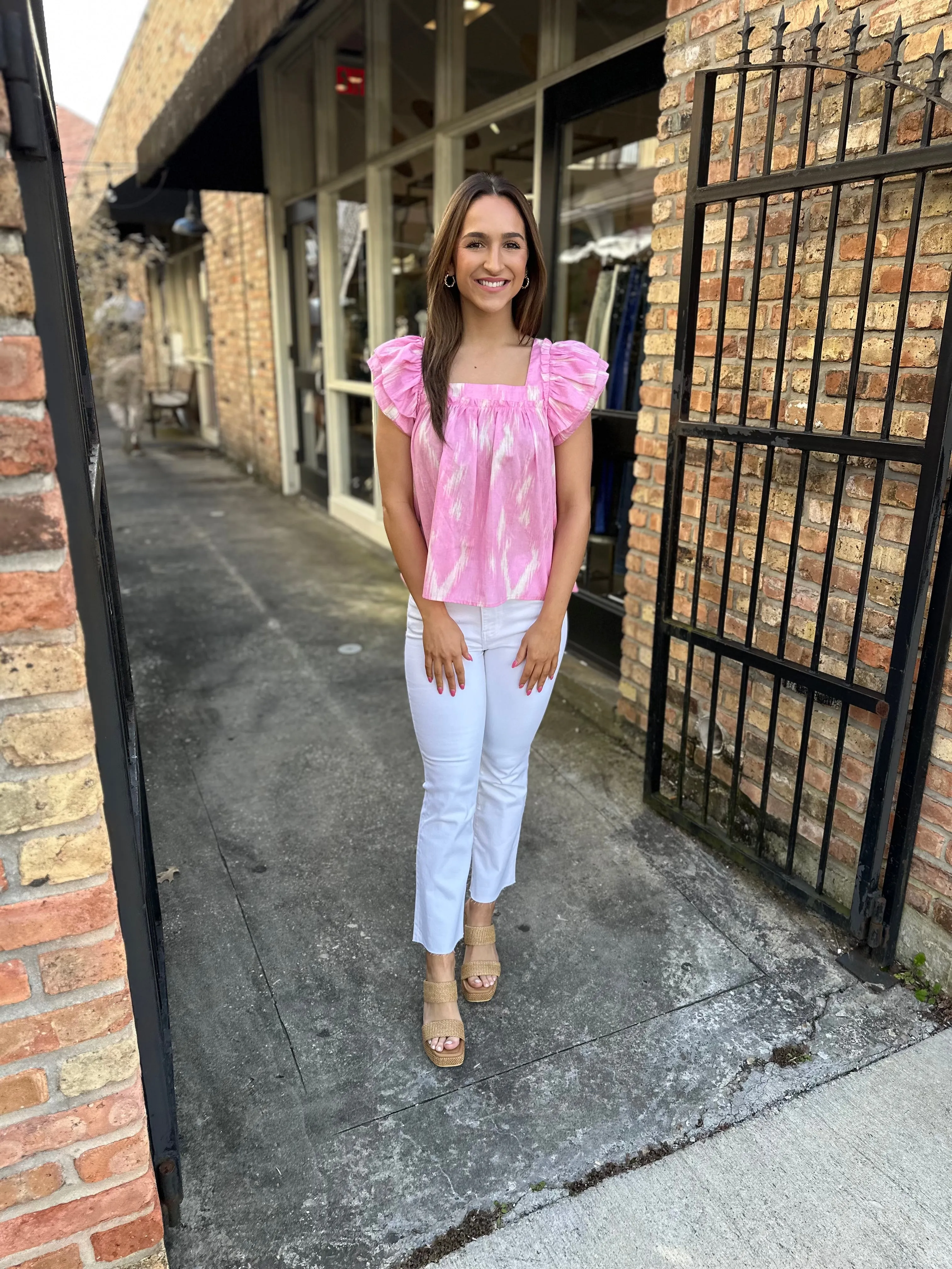Layla Aurora Top- Pink