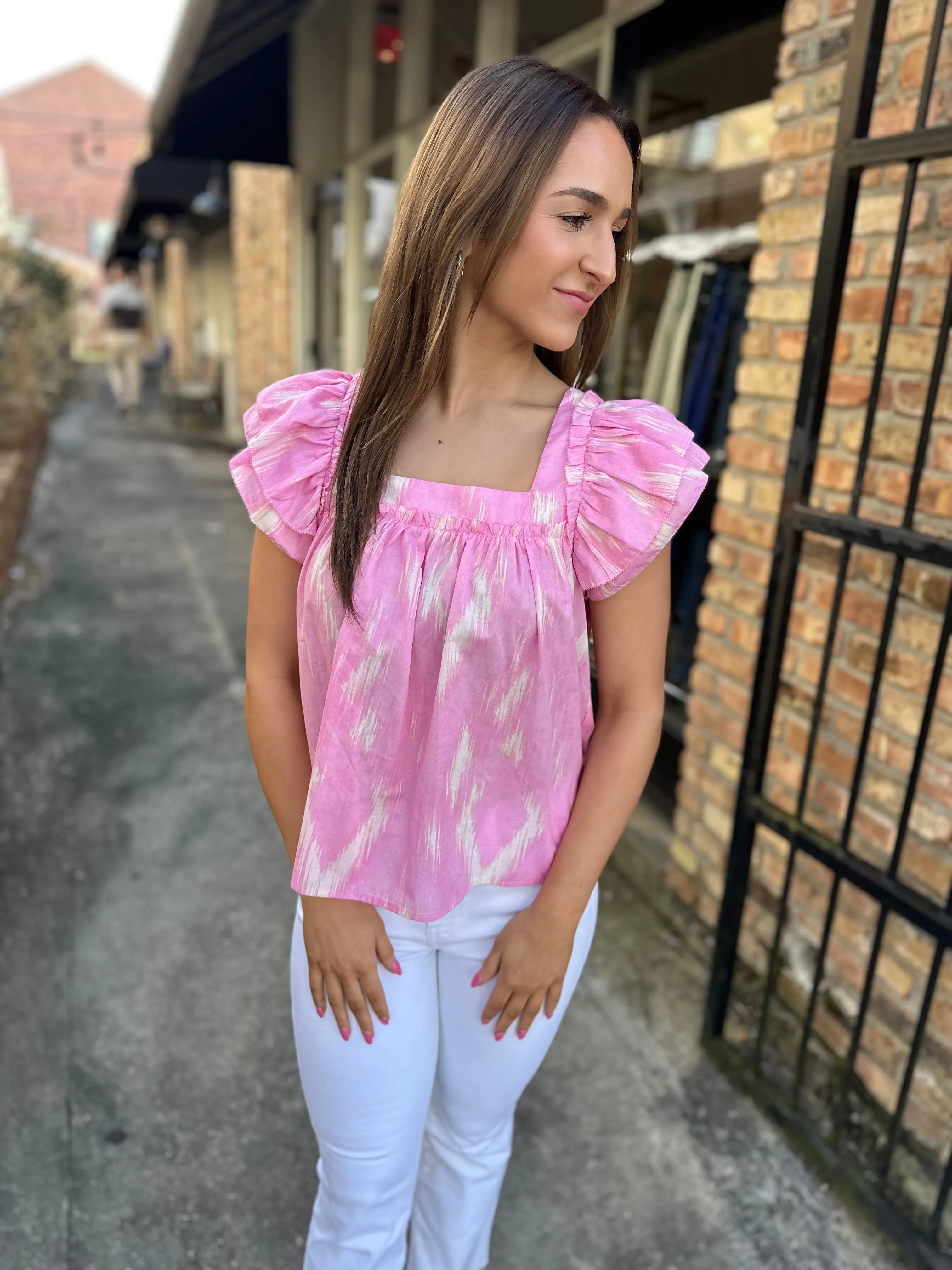 Layla Aurora Top- Pink