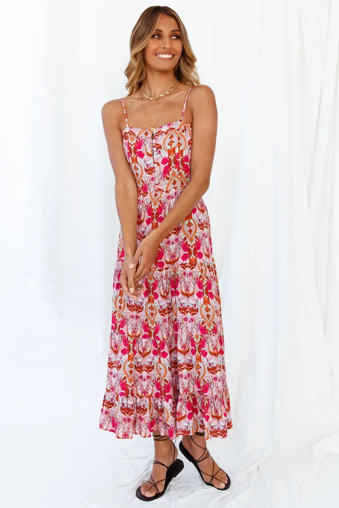 Living In Accra Midi Dress