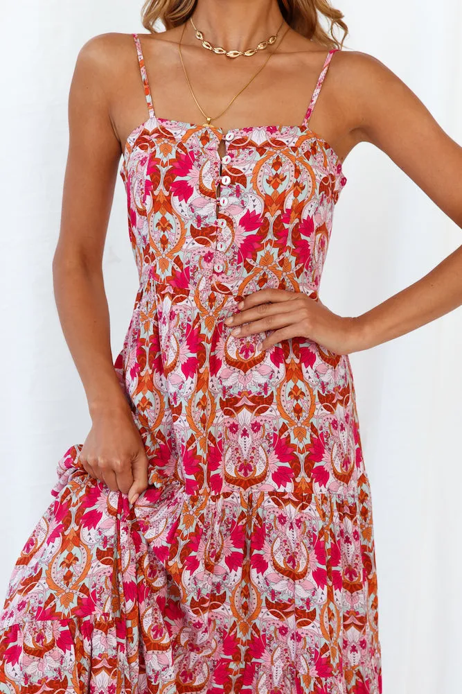 Living In Accra Midi Dress