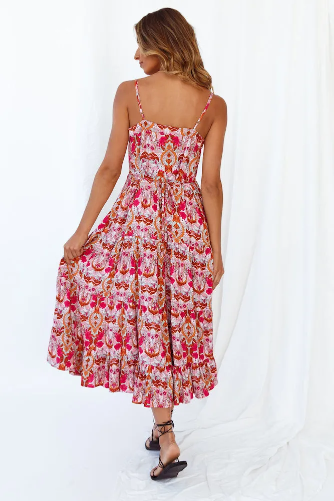 Living In Accra Midi Dress