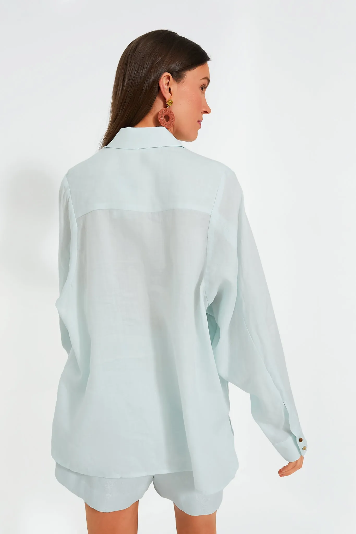 Mint Natura Oversized Shirt
