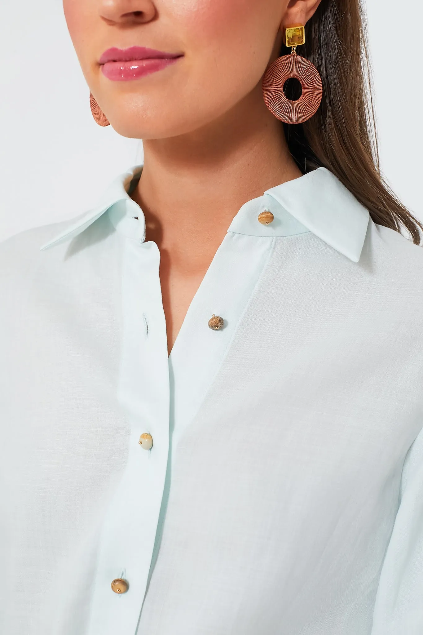 Mint Natura Oversized Shirt