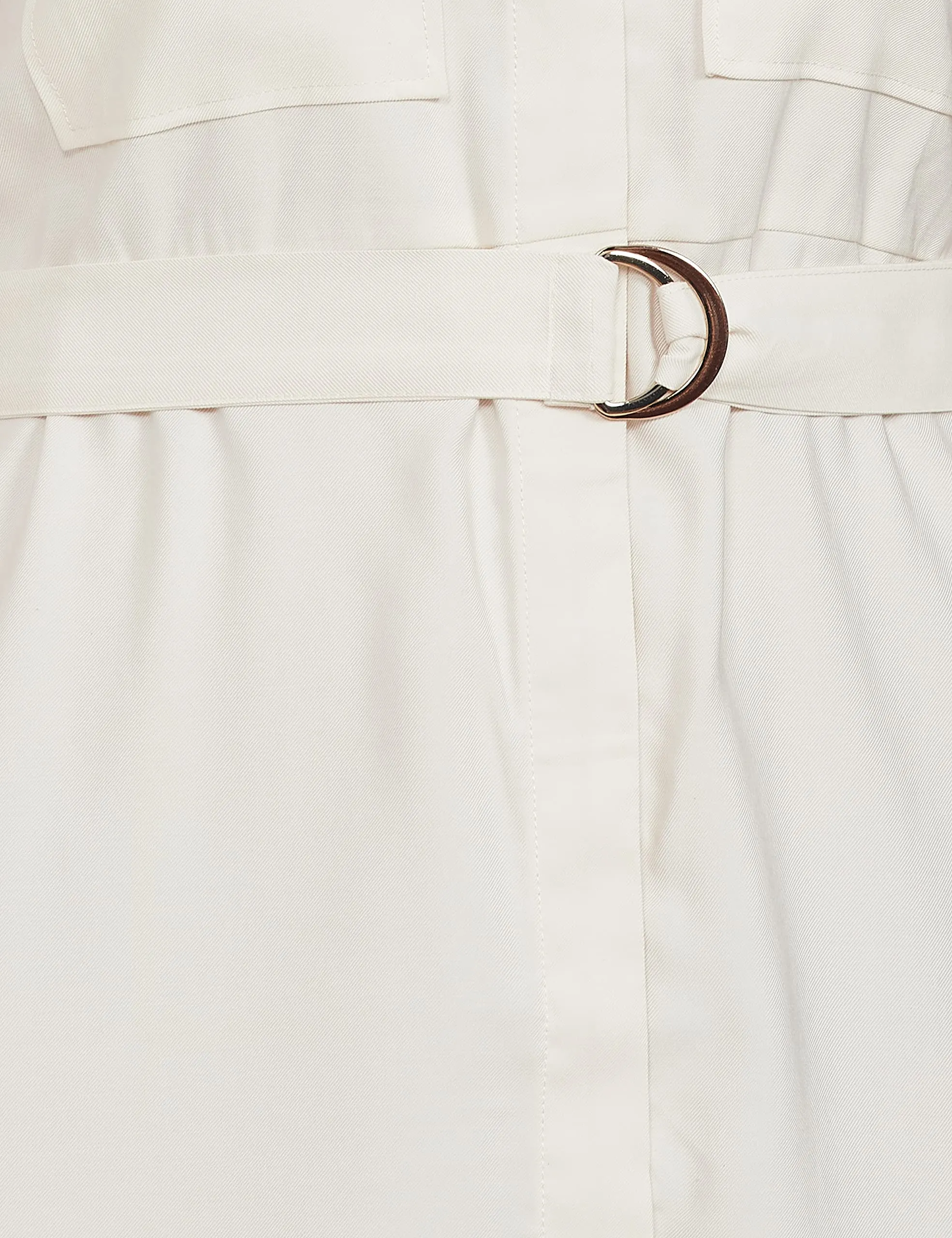 Mode by Red Tape Women's Rayon Shift Midi Dress (Off-White)