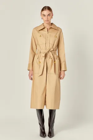 Modern Classic Tie-Waist Dress