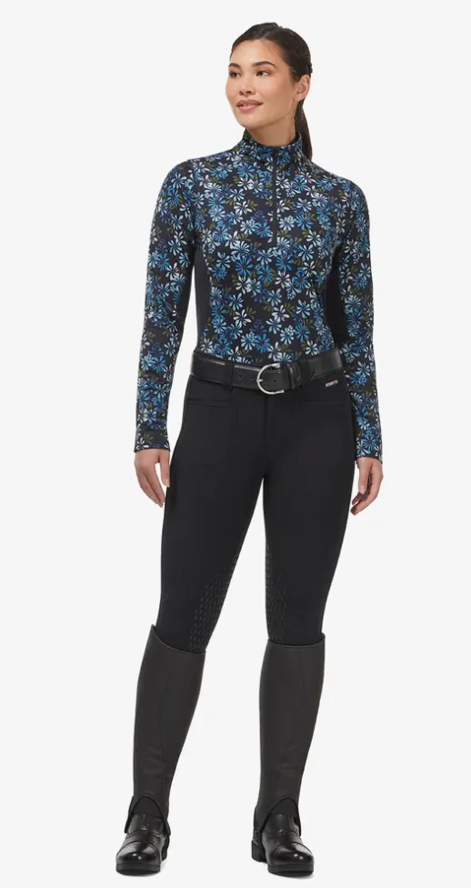 On Course 1/4 Zip Fleece Long Sleeve Tech Top
