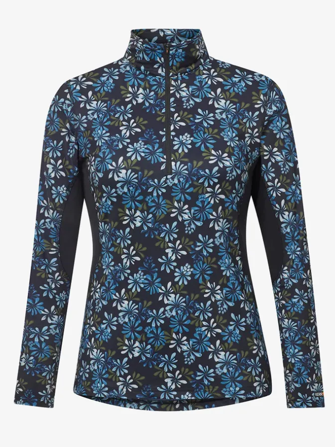 On Course 1/4 Zip Fleece Long Sleeve Tech Top